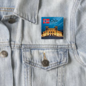 Oslo Norwegen Button (Beispiel)