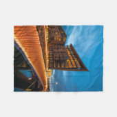 Oslo Norwegen Fleecedecke (Vorderseite (Horizontal))