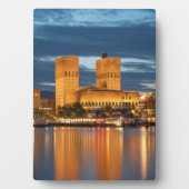 Oslo Norwegen Fotoplatte (Vorderseite)