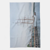 Oslo Norwegen Geschirrtuch (Vertikal)