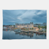 Oslo Norwegen Geschirrtuch (Horizontal)