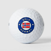Oslo Norwegen Golfball (Vorderseite)