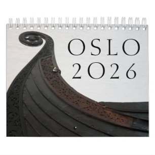 Oslo, Norwegen Kalender 2026