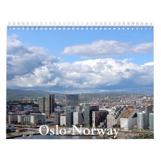 Oslo-Norwegen-Kalender Kalender (Titelbild)