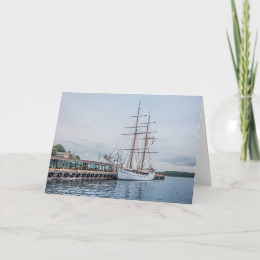 Oslo Norwegen Karte (Vorderseite)