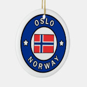 Oslo Norwegen Keramikornament (Rechts)