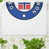 Oslo Norwegen Küchentuch (Gefaltet)