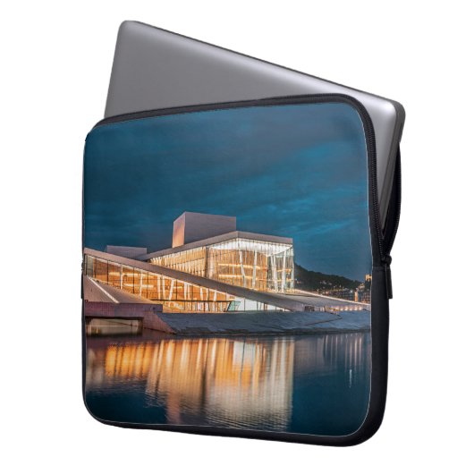 Oslo Norwegen Laptopschutzhülle (Vorderseite Links)