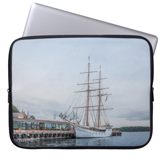 Oslo Norwegen Laptopschutzhülle (Vorderseite)