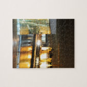 Oslo, Norwegen nachts Puzzle (Horizontal)