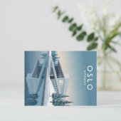 Oslo, Norwegen Postkarte (Stehend Vorderseite)