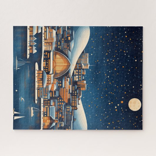 Oslo Norwegen Puzzle (Horizontal)