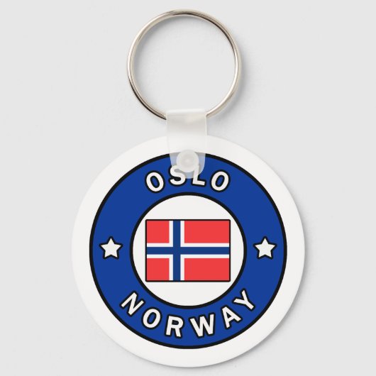 Oslo Norwegen Schlüsselanhänger (Vorderseite)