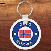 Oslo Norwegen Schlüsselanhänger (Vorderseite)