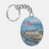 Oslo Norwegen Schlüsselanhänger (Vorderseite links)