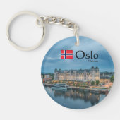 Oslo Norwegen Schlüsselanhänger (Vorderseite)