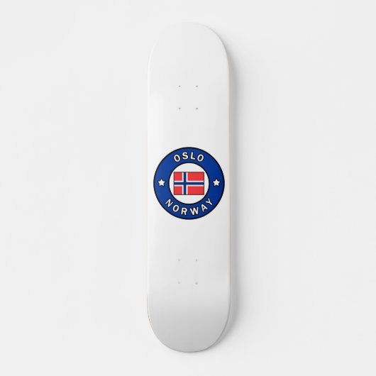 Oslo Norwegen Skateboard (Vorne)