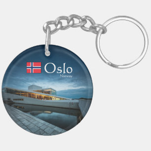 Oslo Norwegen Souvenir Schlüsselanhänger