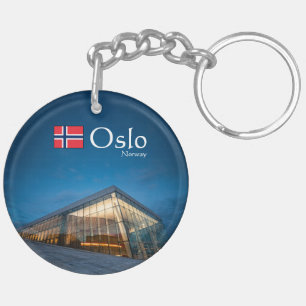 Oslo Norwegen Souvenir Schlüsselanhänger