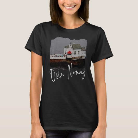 Oslo Norwegen T-Shirt (Vorderseite)