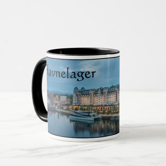 Oslo Norwegen Tasse (Vorderseite Links)