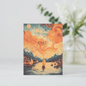 Oslo Norwegen Travel Postkarte (Stehend Vorderseite)