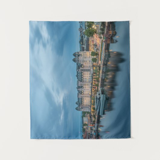 Oslo Norwegen Wandteppich (Vorderseite)