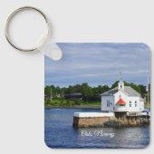 Oslo, Norwegischer Fjord Poster Schlüsselanhänger (Vorderseite)