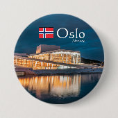 Oslo Opera House Button (Vorderseite)