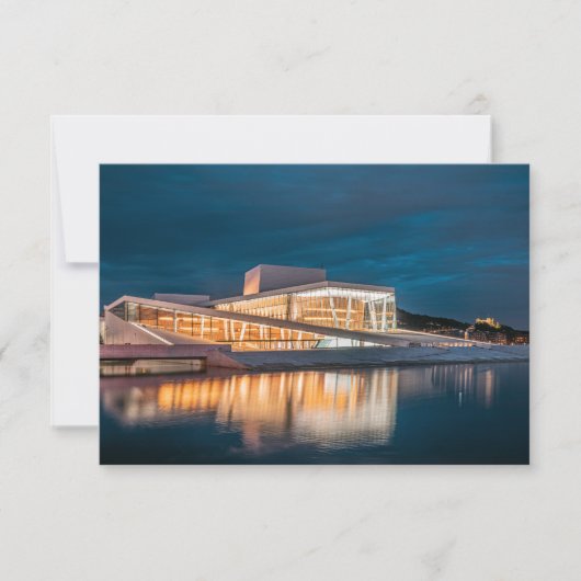 Oslo Opera House Card (Vorderseite)