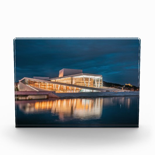 Oslo Opera House Fotoblock (Vorderseite)