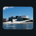 Oslo Opera House, Kühlschrank Norwegen, Mag. Magnet<br><div class="desc">Bei unserem Sommerbesuch in der norwegischen Hauptstadt Oslo waren wir mit schönem Wetter gesegnet. Ich nahm dieses Foto über den Hafen, zeigte das moderne architektonische Design des Oslo Opernhauses und betonte es als einzigartiges Merkmal - ein schräges Dach, das sich vom Ufer abspannt und es erlaubt, ganz oben auf dem...</div>