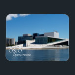 Oslo Opera House, Kühlschrank Norwegen, Mag. Magnet<br><div class="desc">Bei unserem Sommerbesuch in der norwegischen Hauptstadt Oslo waren wir mit schönem Wetter gesegnet. Ich nahm dieses Foto über den Hafen, zeigte das moderne architektonische Design des Oslo Opernhauses und betonte es als einzigartiges Merkmal - ein schräges Dach, das sich vom Ufer abspannt und es erlaubt, ganz oben auf dem...</div>
