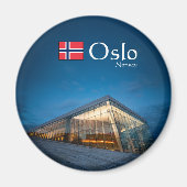 Oslo Opera House Magnet (Vorne)