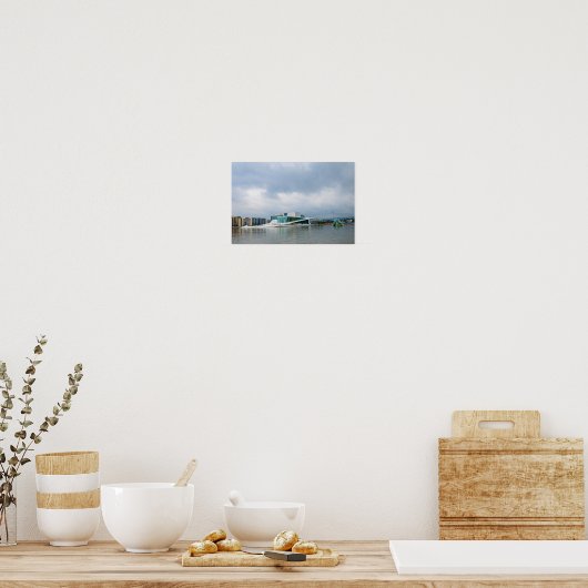 Oslo Opera House, Norwegen Poster (Küche)