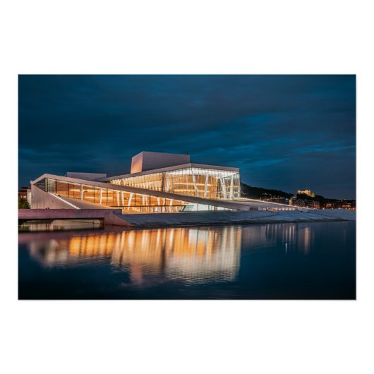 Oslo Opera House Poster (Vorderseite)