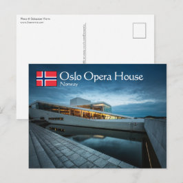 Oslo Opera House Postkarte
