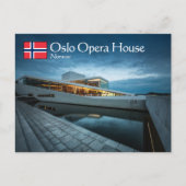 Oslo Opera House Postkarte (Vorderseite)