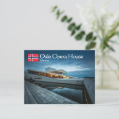 Oslo Opera House Postkarte (Stehend Vorderseite)