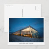 Oslo Opera House Postkarte (Vorne/Hinten)