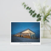 Oslo Opera House Postkarte (Stehend Vorderseite)