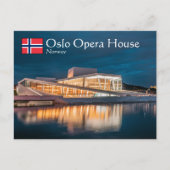 Oslo Opera House Postkarte (Vorderseite)