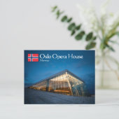 Oslo Opera House Postkarte (Stehend Vorderseite)