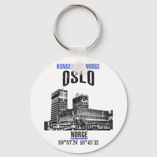 Oslo Schlüsselanhänger (Vorderseite)