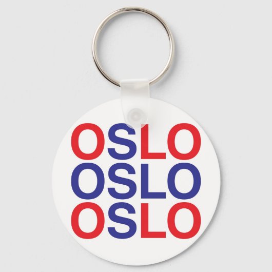 OSLO SCHLÜSSELANHÄNGER (Vorderseite)