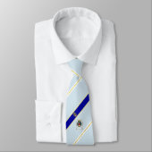 Oslo Streifen-Fahne Krawatte (Gebunden)