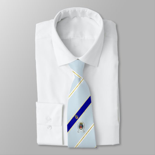 Oslo Streifen-Fahne Krawatte (Gebunden)