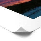 Oslo Sunset Poster (Ecke)