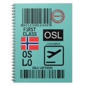 Oslo-Tag Notizblock (Vorderseite)