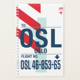 Oslo - Travel Planner 2026 Planer